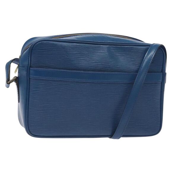 LOUIS VUITTON Epi Trocadero 27 Shoulder Bag Blue M52315 - Picture 1 of 16